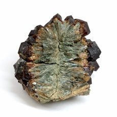 画像2: アンドラダイト ヘデンベルガイト 原石 ギリシャ セリフォス島産 共生鉱物 【 一点もの 】 Andradite Garnet ガーネット 標本 鉱物 結晶 希少 お守り 浄化 天然石 パワーストーン (2)