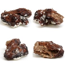 画像2: スペサルティンガーネット ゼオライト 原石 パキスタン産 共生鉱物 【 一点もの 】 Spessartine Garnet ガーネット 標本 鉱物 結晶 希少 お守り 浄化 天然石 パワーストーン カラーストーン (2)