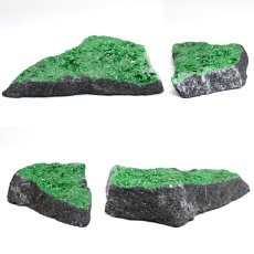 画像3: ウバロバイトガーネット 原石 ロシア・ウラル産 【 一点もの 】 Uvarovite garnetガーネット 標本 鉱物 結晶 希少 お守り 浄化 天然石 カラーストーン パワーストーン (3)