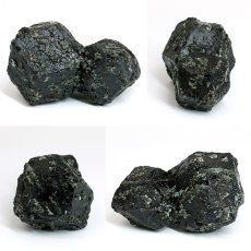 画像2: アンドラダイト ダイオプサイド 原石 スウェーデン産 共生鉱物 【 一点もの 】 Andradite Garnet ガーネット 標本 鉱物 結晶 希少 お守り 浄化 天然石 パワーストーン カラーストーン (2)