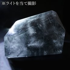 画像5: ブルールチルクォーツ ポリッシュ 651g ブラジル産 【一点もの】Blue Rutilelated quartz 原石 希少 藍針水晶 浄化 お守り 天然石 パワーストーン カラーストーン (5)
