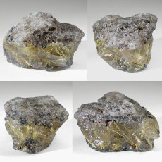 画像2: ルチルクォーツ 原石 13.6g ブラジル産【一点もの】Rutile quartz 希少 タイチン 針水晶 ルチル ゴールド オブジェ 鉱物 浄化 お守り 天然石 パワーストーン (2)
