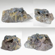 画像2: ルチルクォーツ 原石 18.9g ブラジル産【一点もの】Rutile quartz 希少 タイチン 針水晶 ルチル ゴールド オブジェ 鉱物 浄化 お守り 天然石 パワーストーン (2)