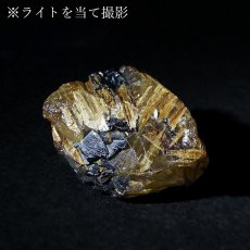 画像5: ルチルクォーツ 原石 8.9g ブラジル産【一点もの】Rutile quartz 希少 タイチン 針水晶 ルチル ゴールド オブジェ 鉱物 浄化 お守り 天然石 パワーストーン (5)