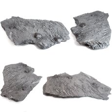 画像2: ガーネット on グラファイト 原石 約154.5g アメリカ レッドエンバーズ鉱山産 【一点もの】 Garnet on Graphite ガーネットオングラファイト 鉱物 共生 標本 結晶 柘榴石 石墨 浄化 お守り 天然石 パワーストーン カラーストーン (2)