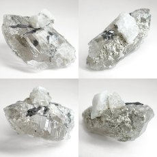 画像2: カイラス水晶 原石 約29.6g ヒマラヤ産 【 一点もの 】Kailash Quartz チベット ヒマラヤ カイラス山 稀少 レア 高品質 水晶 クリスタル クォーツ ポイント バーコード 4月誕生石 結晶 浄化 内包物 鉱物 癒し お守り 天然石 パワーストーン カラーストーン (2)