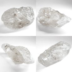 画像2: カイラス水晶 原石 約90.7g ヒマラヤ産 【 一点もの 】Kailash Quartz チベット ヒマラヤ カイラス山 稀少 レア 高品質 水晶 クリスタル クォーツ ポイント バーコード 4月誕生石 結晶 浄化 内包物 鉱物 癒し お守り 天然石 パワーストーン カラーストーン (2)