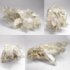 画像2: カイラス水晶 原石 約164.4g ヒマラヤ産 【 一点もの 】Kailash Quartz チベット ヒマラヤ カイラス山 稀少 レア 高品質 水晶 クリスタル クォーツ ポイント バーコード 4月誕生石 結晶 浄化 内包物 鉱物 癒し お守り 天然石 パワーストーン カラーストーン (2)