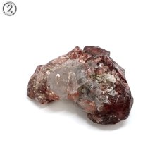 画像8: スペサルティンガーネット クォーツ 原石 ブラジル ミナスジェライス州産 共生鉱物 【 一点もの 】 Spessartine Garnet ガーネット 水晶 標本 鉱物 結晶 希少 お守り 浄化 天然石 パワーストーン カラーストーン (8)