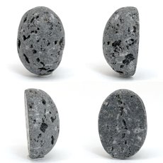 画像2: 霊峰 富士溶岩 ナチュラル ルース 静岡県産 18×13mm 研磨なし オーバル カボション FUJI Lava Stone 日本銘石 正規代理店 日本製 自社製 富士山 遠赤外線 鉱物 パワーストーン 天然石 (2)