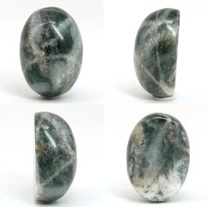 画像2: ソロモナイト ルース 徳島県産 18×13mm オーバル カボション Solomonite 日本銘石 正規代理店 日本製 自社製 ロモン カリスマ 王家 鉱物 パワーストーン 天然石 (2)