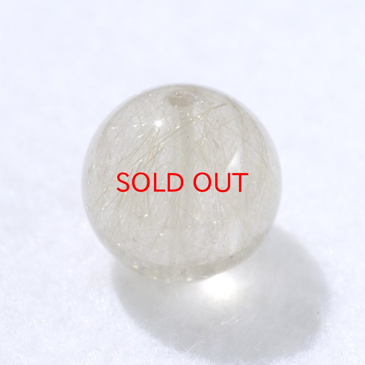 画像2: バラ石 ゴールドルチル 15mm ブラジル産【一点もの】 (2)