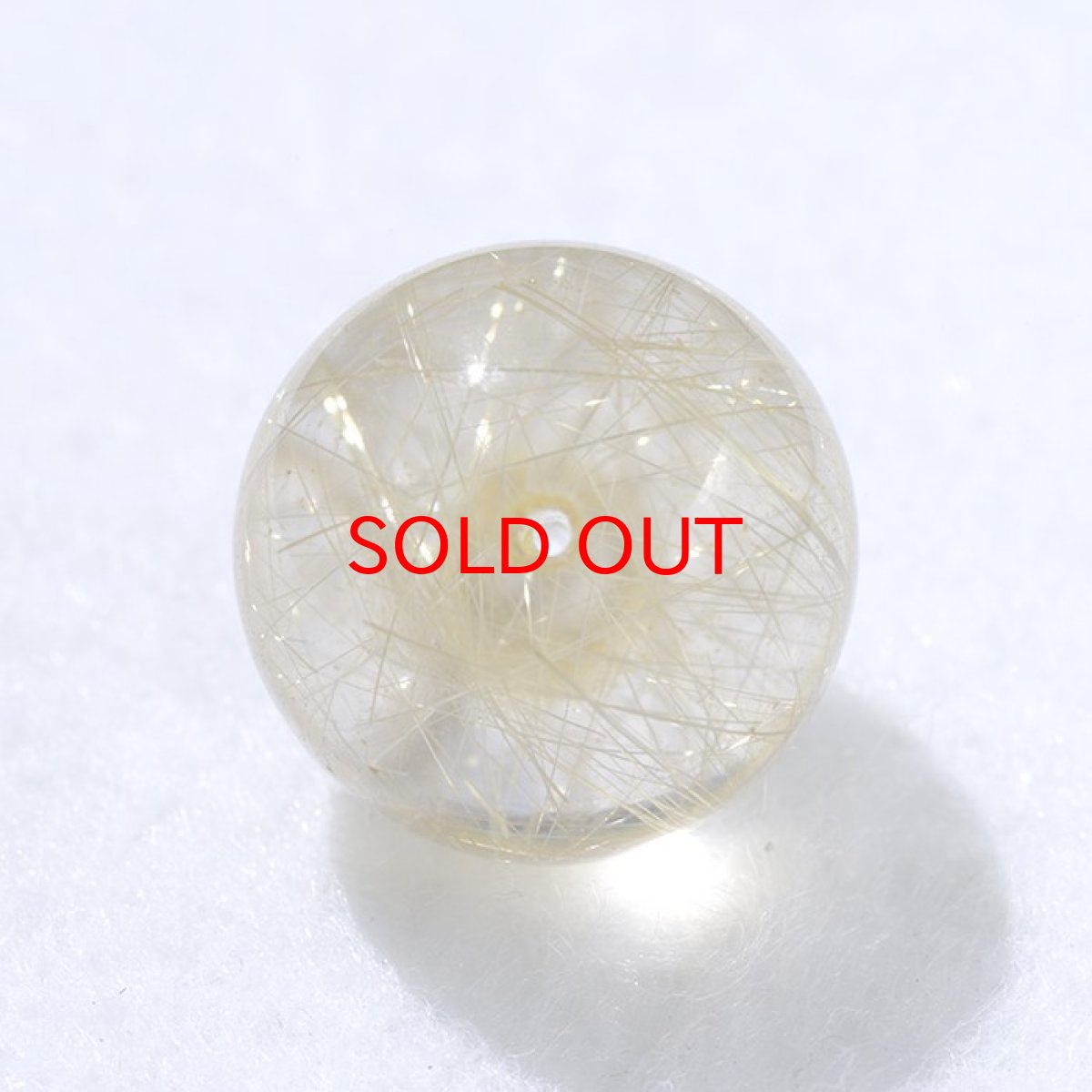 画像3: バラ石 ゴールドルチル 15mm ブラジル産【一点もの】 (3)