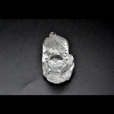 画像3: 【一点もの】天然水晶ヒキュウ彫り物 ミニ (3)