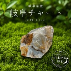 画像1: 岐阜チャート 原石 岐阜県産 GIFU Chert 日本銘石 全国 47都道府県 正規代理店 国産 鉱物 コレクション 天然石 パワーストーン (1)