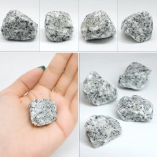 画像2: 滝根御影石 原石 福島県産 川内村 Takine Granite グラナイト 雲母 日本銘石 全国 47都道府県 正規代理店 国産 鉱物 コレクション 天然石 パワーストーン (2)