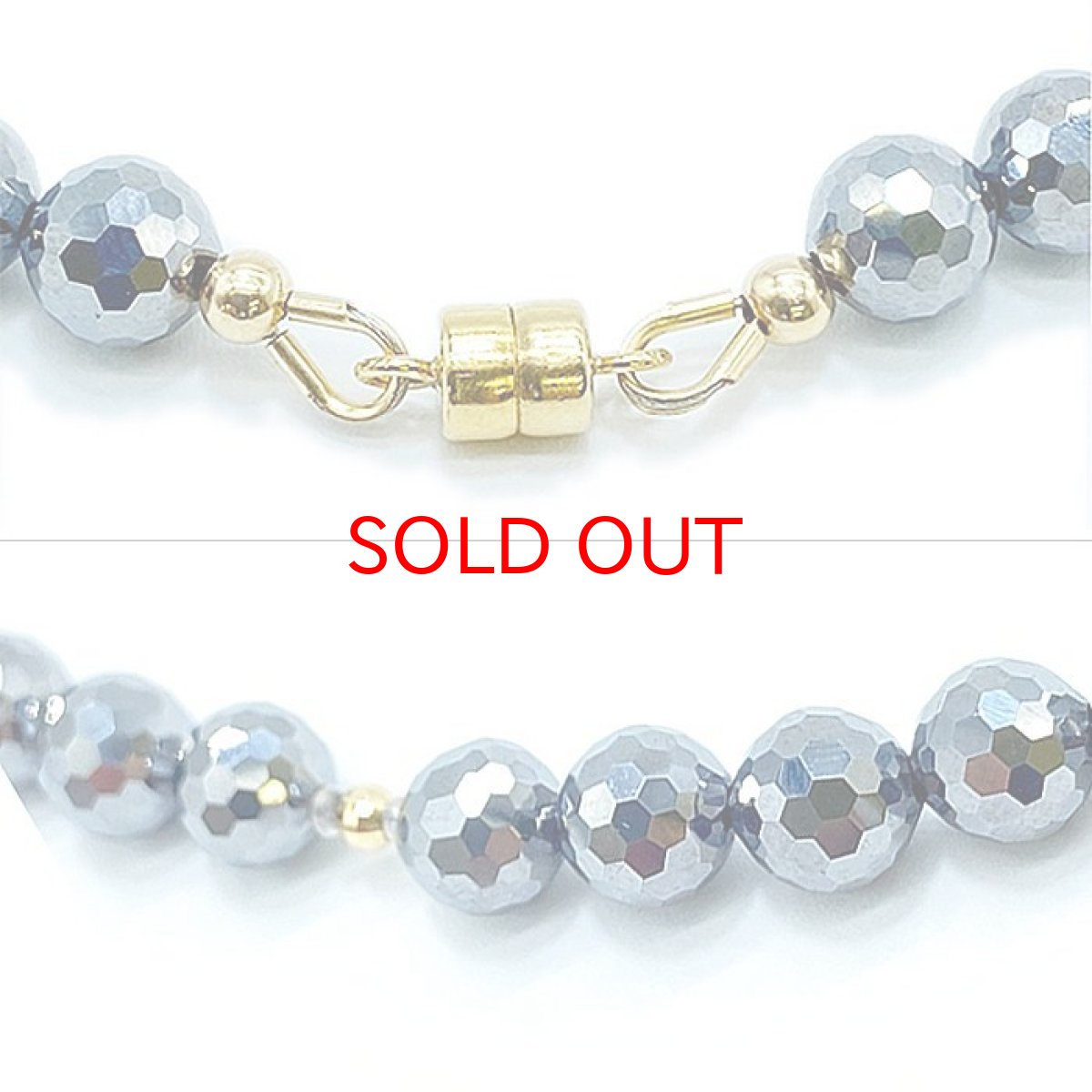 画像3: 【SALE 14%OFF】 テラヘルツ6mmミラーカットネックレス 最高級品質 健康ネックレス 人工鉱石 レディースメンズ (3)