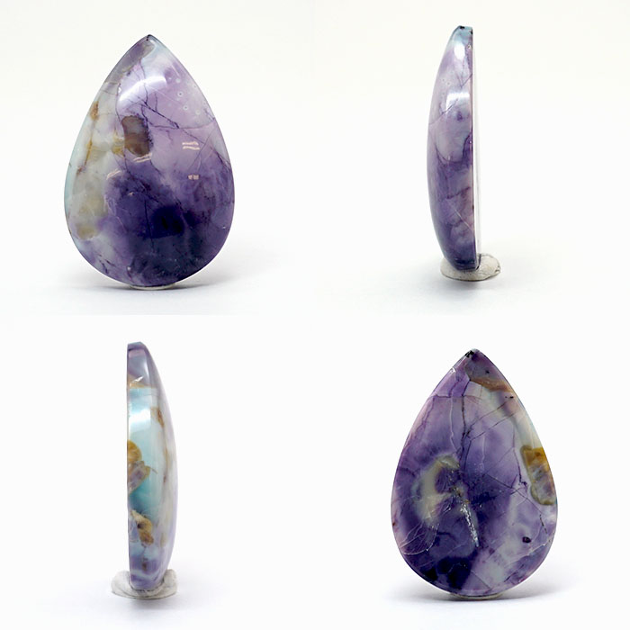 ティファニーストーン ルース 31.1ct【一点もの】 藤紫 アメリカ産 Tiffany Stone ルイス カムフォート オパライト 裸石 希少石  ハンドメイド材料 ペンダント イヤリング 指輪 オリジナルアクセサリー 宝石 jewelry 天然石 パワーストーン