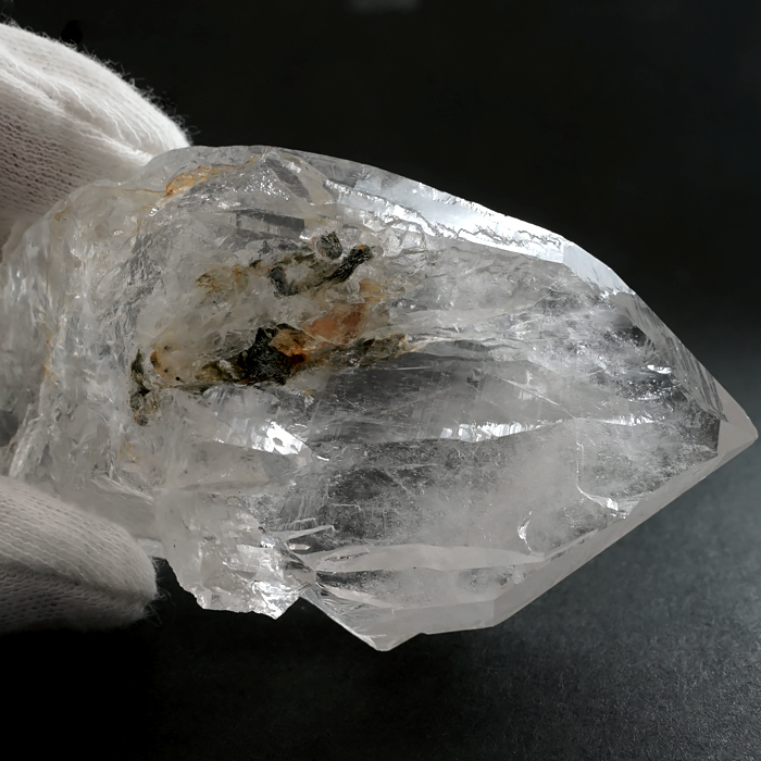 ヒマラヤ水晶 ガネーシャ 彫り物 インド ネパール産 一点物 神様