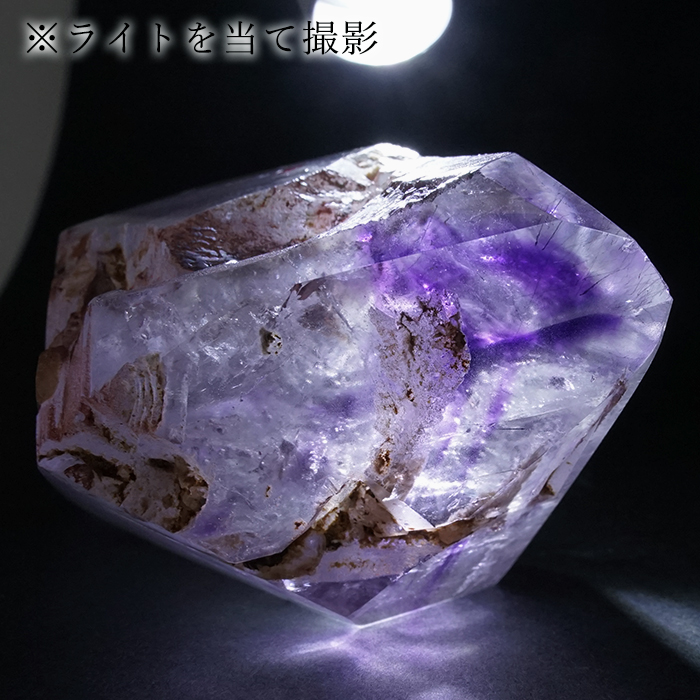 内包物 インクルージョン 研磨 レインボー 虹 最終形態 天使