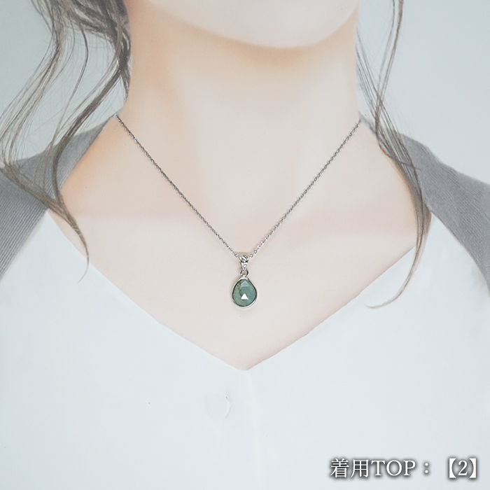 画像5: グランディディエライト ペンダントトップ SV925 マダガスカル産 【一点物】Grandidierite 希少 ローズカット 覆輪 フクリン 天然石 パワーストーン カラーストーン (5)