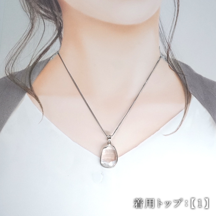 画像5: ヒマラヤ水晶 ペンダントトップ SV925 ヒマラヤ産 【一点もの】 Himalayan Quartz ローズカット 覆輪 フクリン 水晶 石英 4月誕生石 天然石 パワーストーン カラーストーン (5)