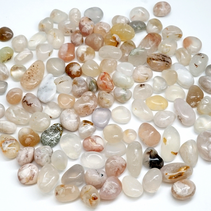 チェリーブロッサムアゲート　スカル　モチーフ オリジナル・ブレス「Cherry Blossom ーSAKURAー」 チェリーブロッサム